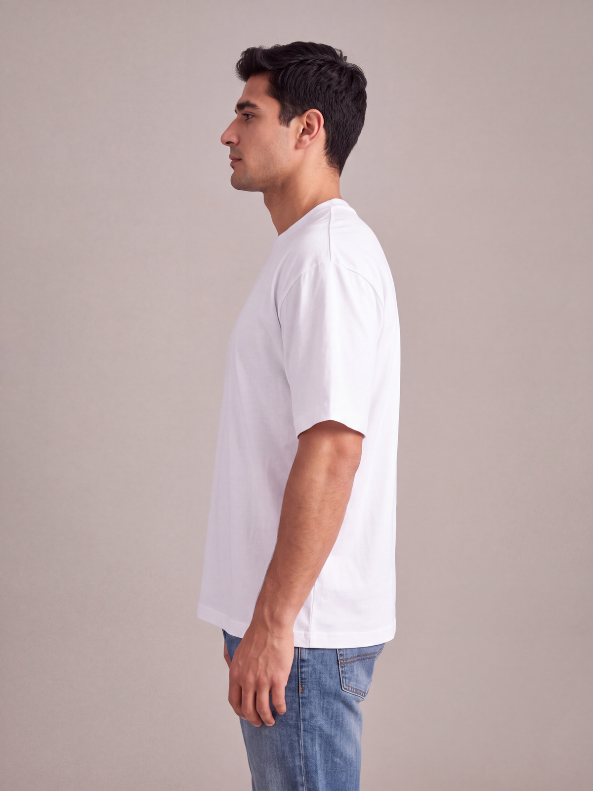 Oversized T-shirt | White | asBERYL