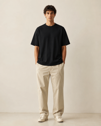 Oversized  Women | Black T-Shirt | 220gsm | asBERYL UAE