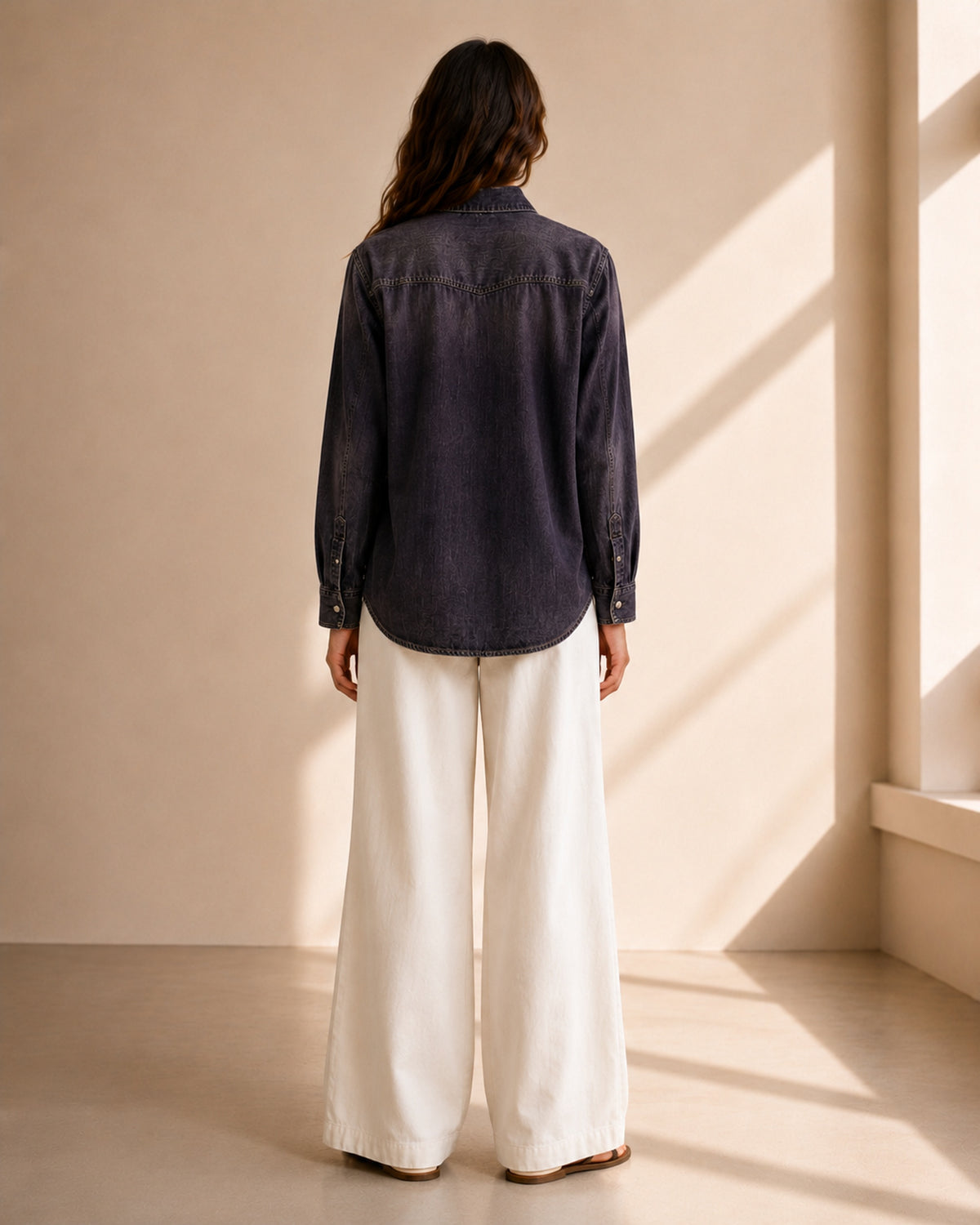 Black Denim Shirt Women | Premium Denim | asBERYL UAE