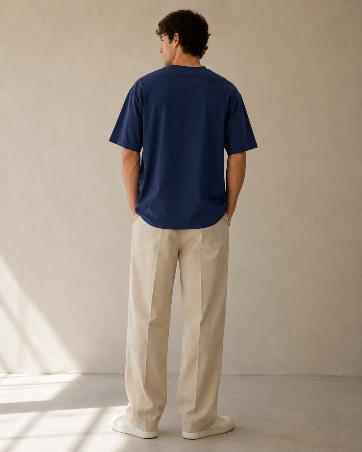 Premium Oversized 240gsm T-shirt | Navy Blue | Unisex | asBERYL