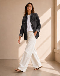 Black Denim Shirt Women | Premium Denim | asBERYL UAE