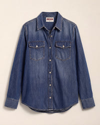 Blue Denim Shirt Women | Premium Denim | asBERYL UAE