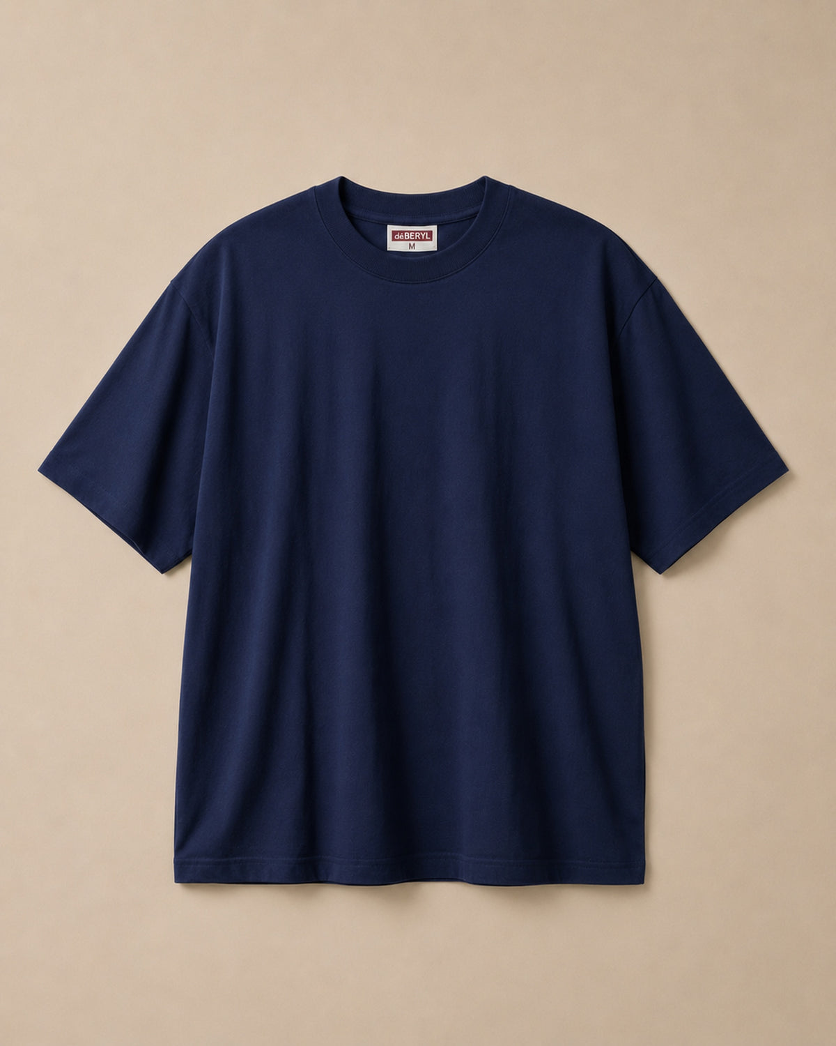 Oversized Women | Navy Blue T-Shirt | Premium Cotton | asBERYL