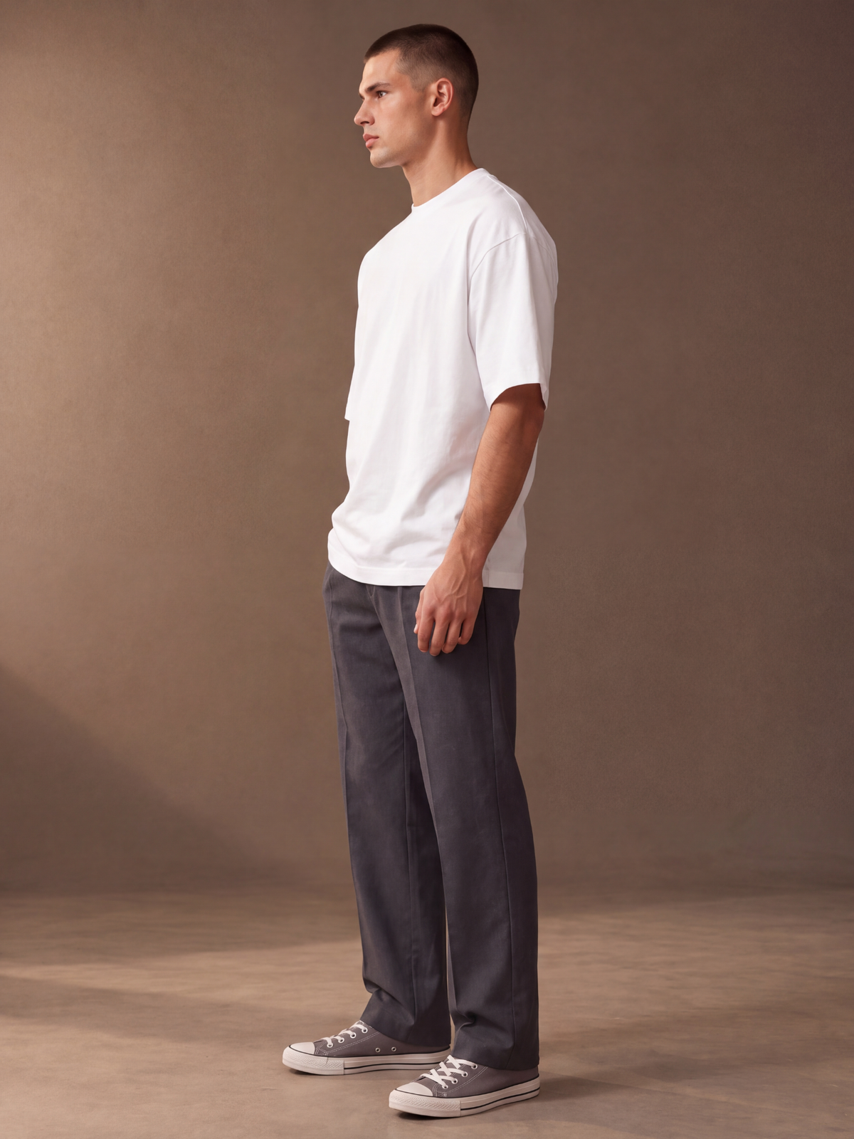 Premium Oversized 240gsm T-shirt | White | asBERYL
