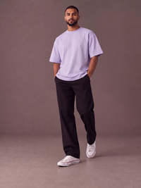 Premium Oversized 240gsm T-shirt | Light Lavender | Unisex | asBERYL