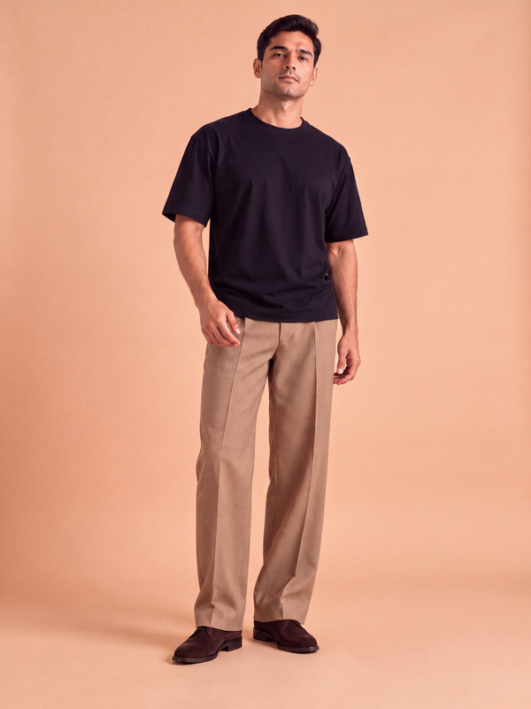 Oversized T-shirt | Black | asBERYL