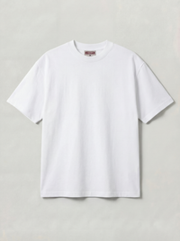 Oversized T-shirt | White | Unisex | asBERYL
